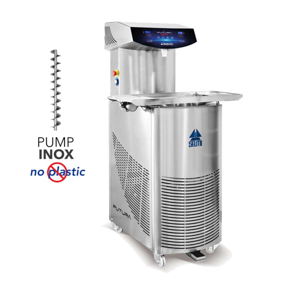 Selmi Futura EX  <br> <span> 35kg tempereermachine met uitneembare schroef </span>
