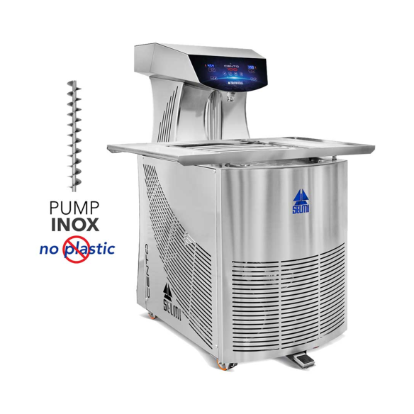Selmi Cento  <br> <span> 60kg tempereermachine met uitneembare schroef </span>